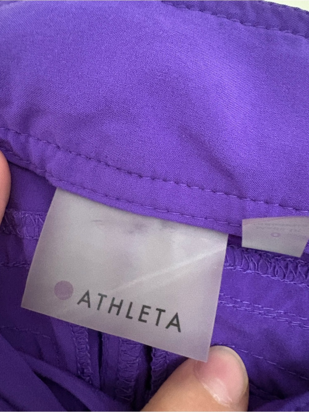 Athleta Violet Drawstring Performance Shorts - Picture 2 of 4